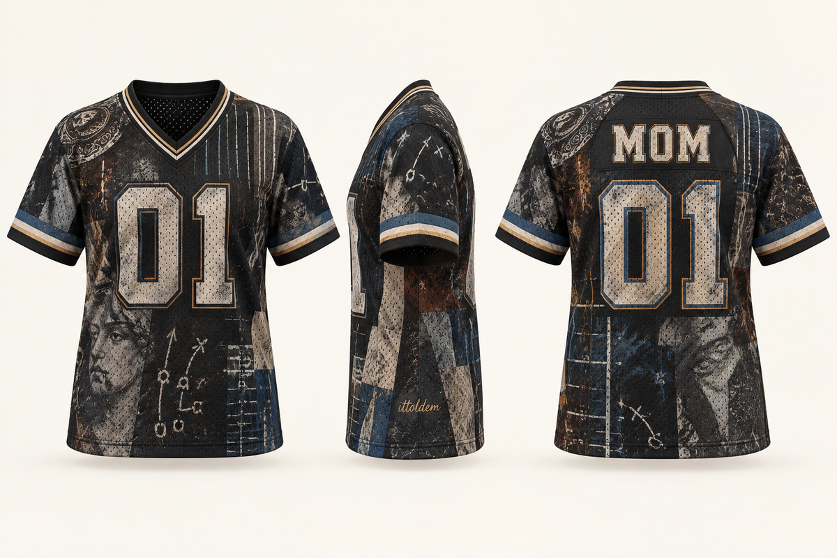 Football Family Fan Jersey — Adult