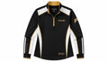 FLAGLINE black white and gold performance quarter zip